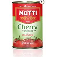 Mutti — 14 oz. 6 Pack de Tomates Cherry (Ciliegini) de la marca #1 de Italia de Tomate. Dulce y suculento- ¡úsalo en…